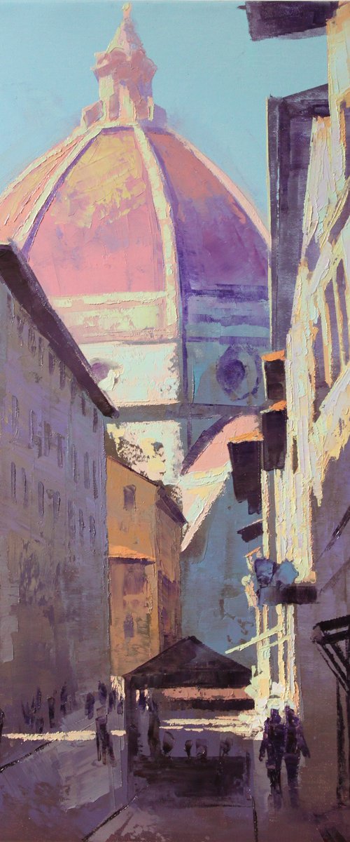 Firenze, Via dei servi by REVAZ TCHEISHVILI