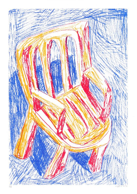 The Yellow Chair, Limited Edition Print