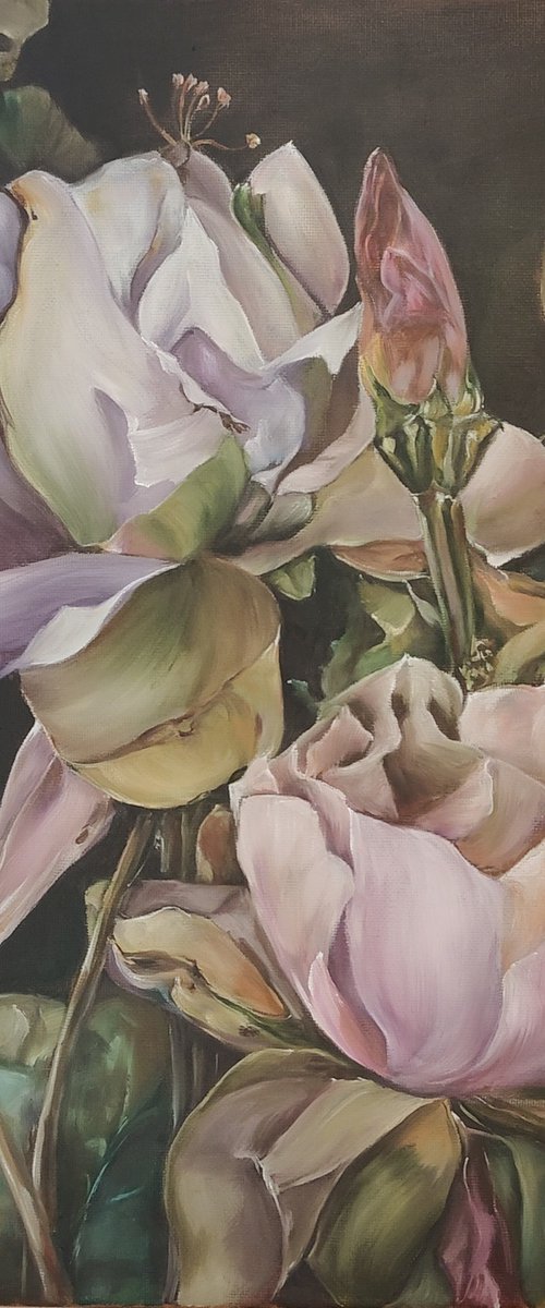 Autumn flowers by Olga Van Dine