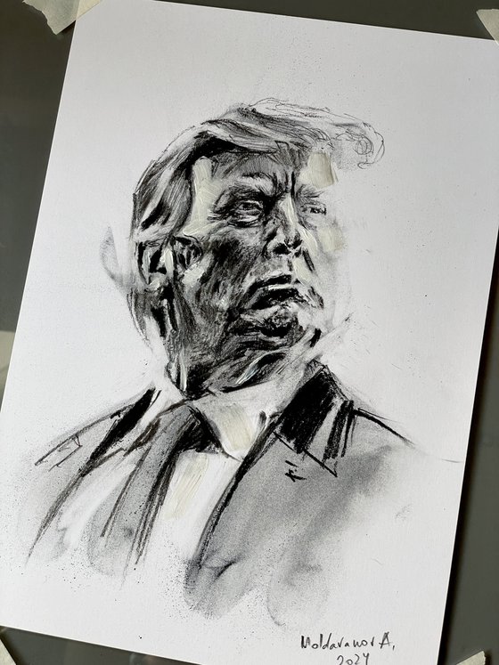 Donald Trump portrait