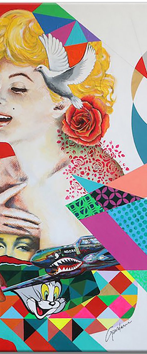 Marilyn Chanel N5 by Gardani Art