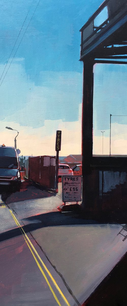 Transit and shadows by Andrew Morris