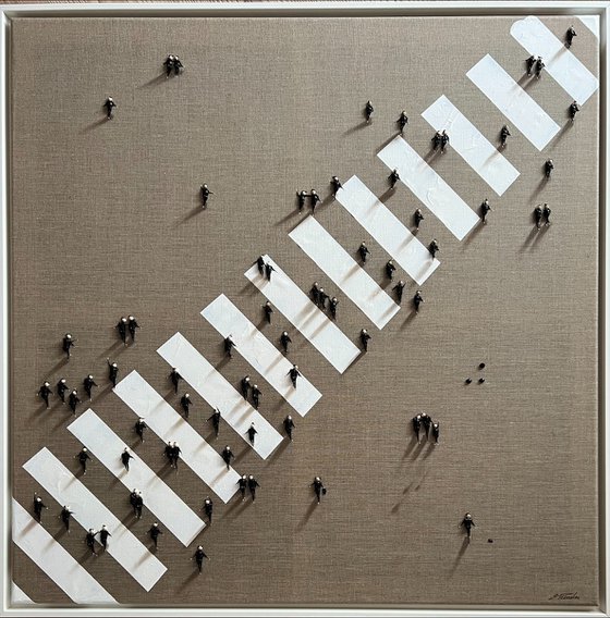 Freedom People ,,Crosswalk” Eka Peradze Art