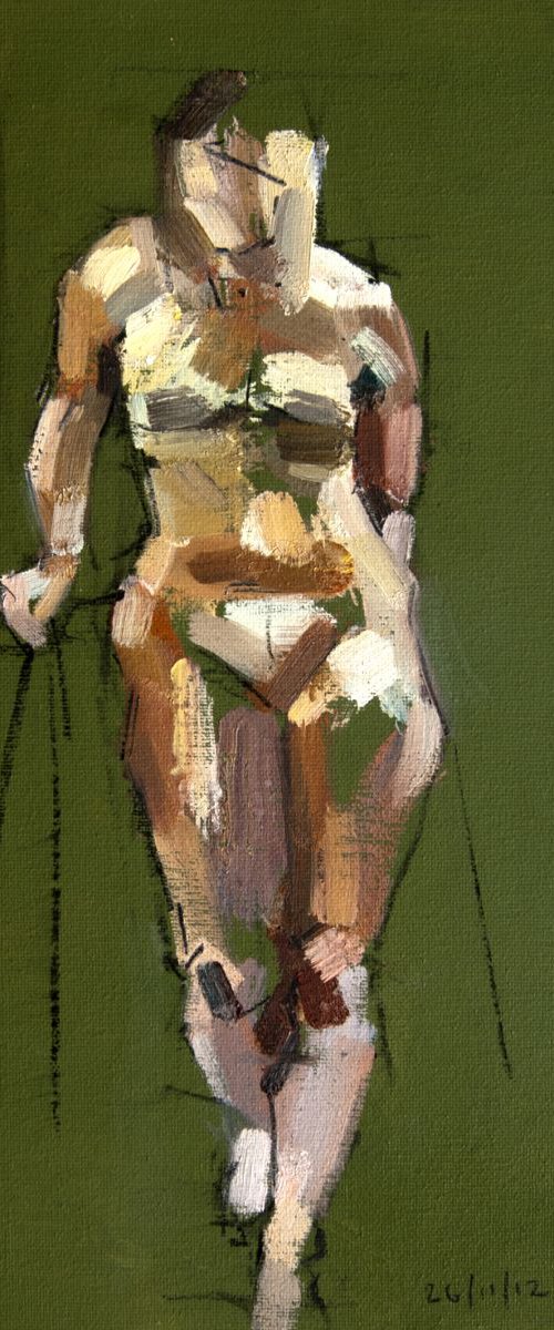 Female Nude -Life Study No 40 by Ian McKay