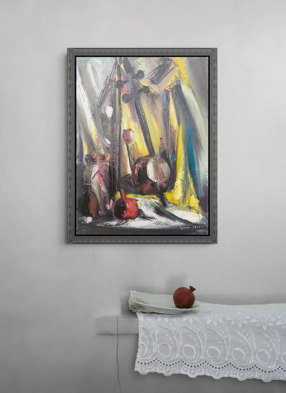 Still Life with Kamancha
