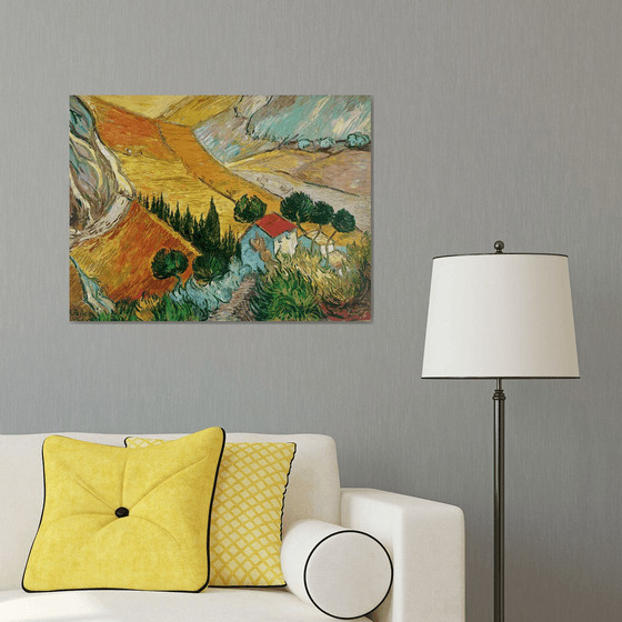 Tuscan Landscape (after Van Gogh)