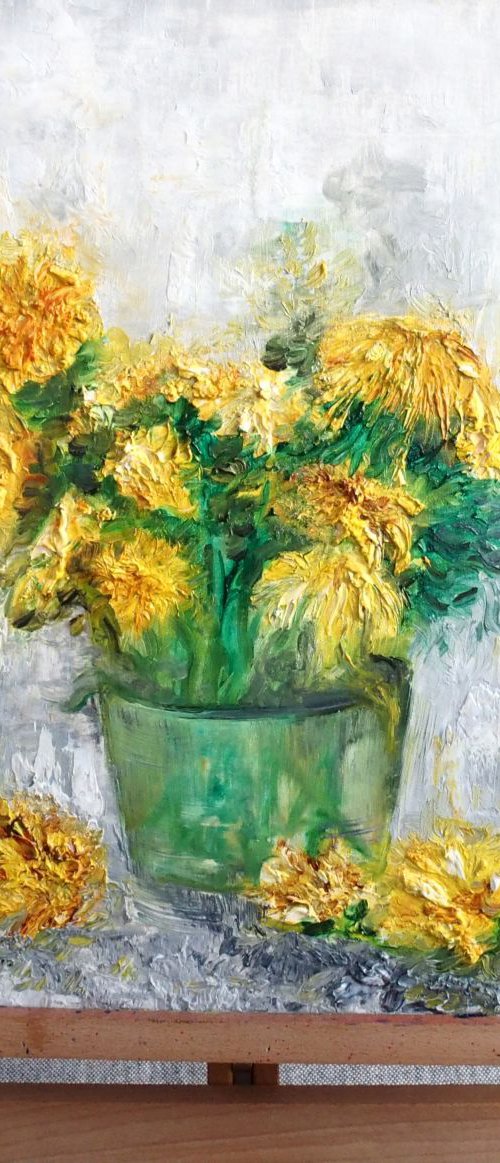 The Dandelions by Lesley Blackburn