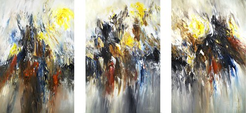 Triptych: Nature Experience 1 by Peter Nottrott