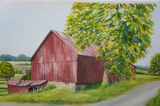 Amish barn