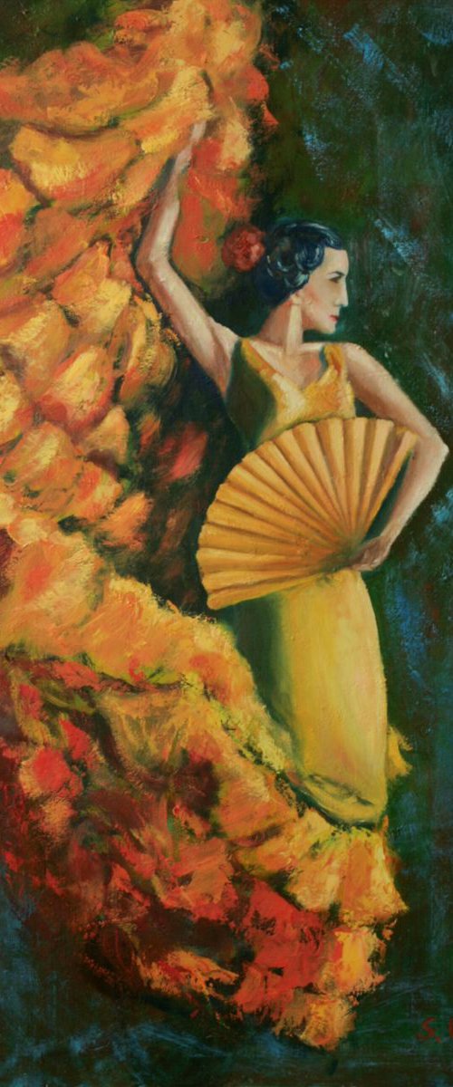 Flamenco by Svetlana Grishkovec-Kiisky