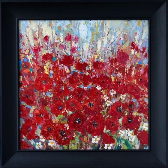 'Poppies in Bloom'