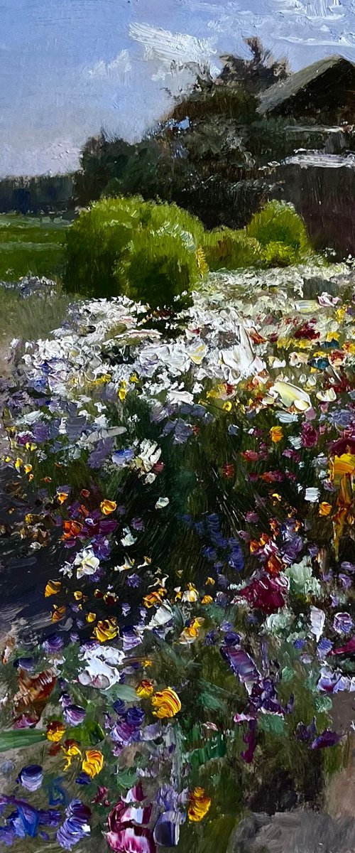 Sun and flowers by Denys Gorodnychyi