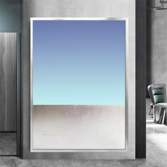 Minimalist Turquoise Seascape