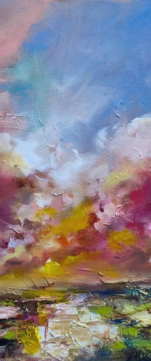 The last Fire of day by Anna Schofield