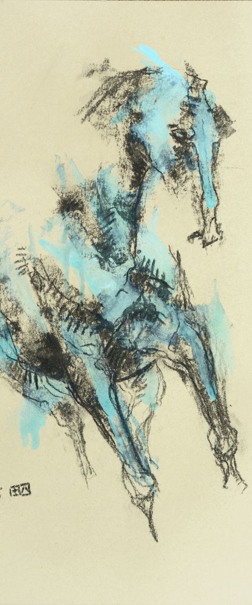 Equine Nude 177 by Benedicte Gele