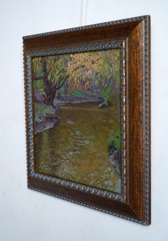 The Ponomarka River in April