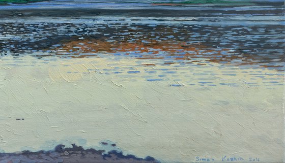 Sunset on the Chusovaya river