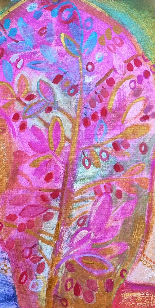 Our dogwood tree by Inna Pantelemonova