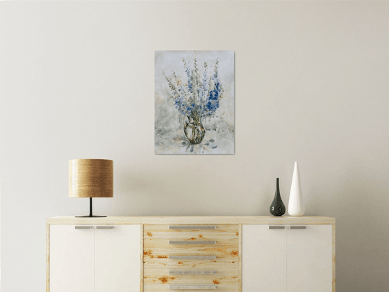 Blue bells 19,7x25,6 in