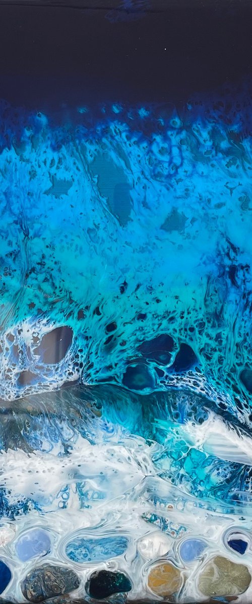 Ocean Pebble Foam by Hannah  Bruce