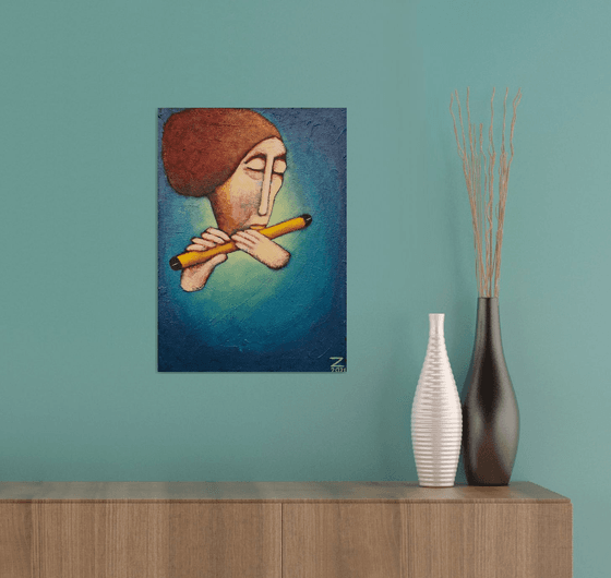 Hout fluit IV