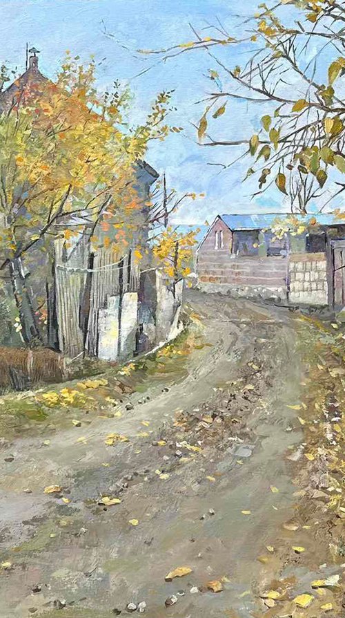 Path Through Autumn by Aramayis Khlghatyan