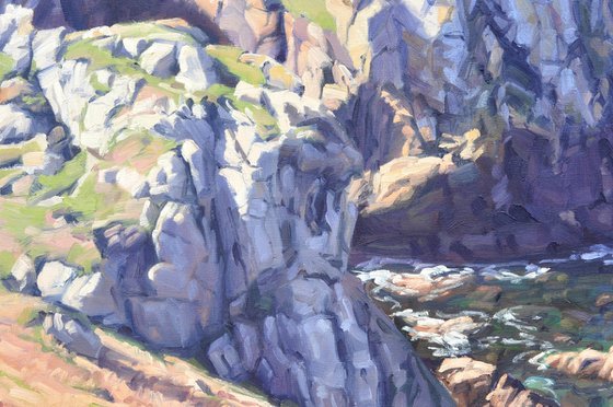 Cape Sizun, Shadows on the Cliff
