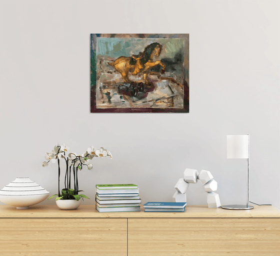 Stray, But Found Roman Horse