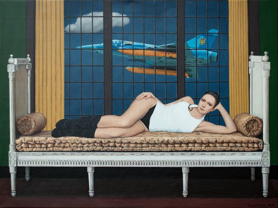 Dove of Peace or Ghost of Kyiv