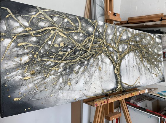 XL Tranquil Gold Tree