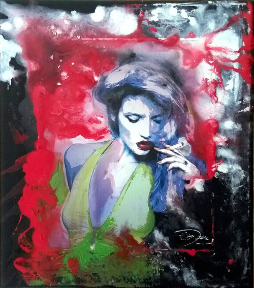 cigarette portrait no.2 by Ezio Ranaldi
