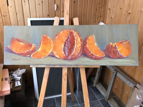 Three Metres of Tangerines, Triptych