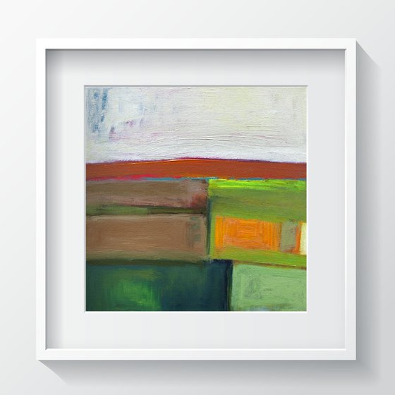 Earthy Green - Abstract Seascape