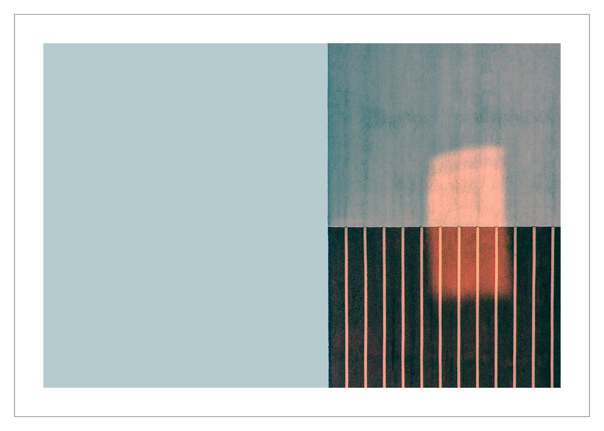 Geometric Abstract Photograph By Beata Podwysocka, 28 X 20, Wallscape 128, Original Artwork