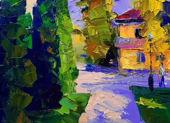 Urban Motif in the Morning