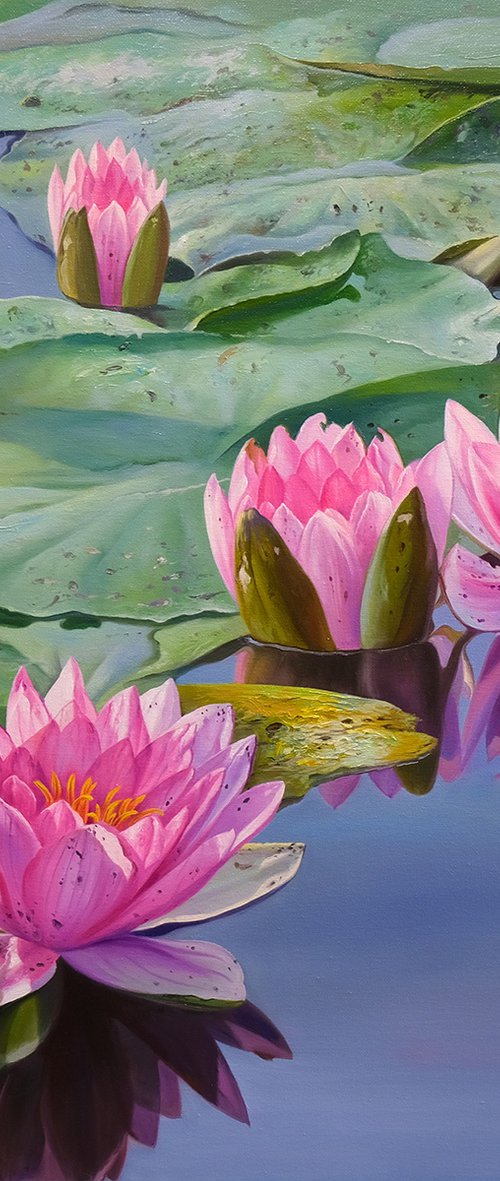 Water lilies by Eduard Zhaldak