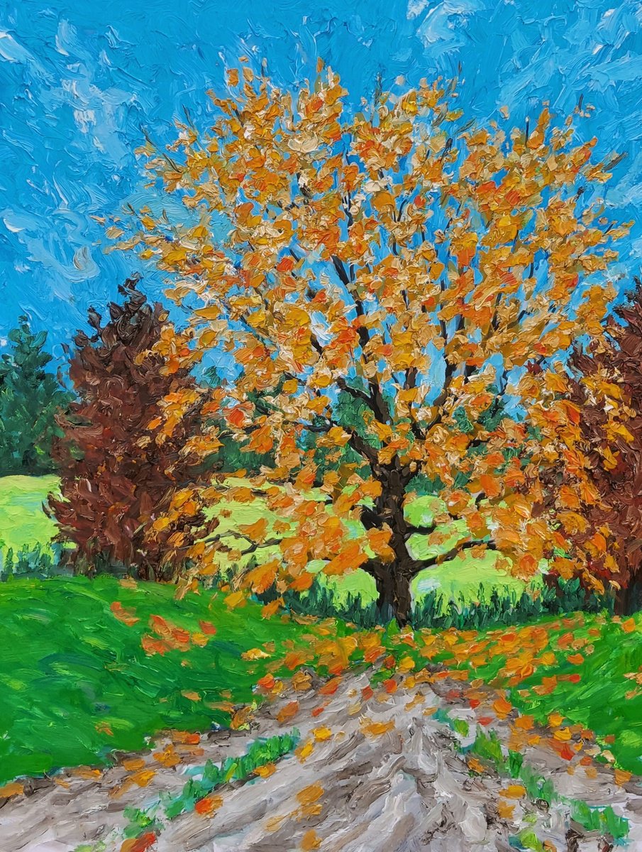 autumn tree #2 by Colin Ross Jack