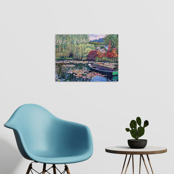 Monet's Water Garden and Boat