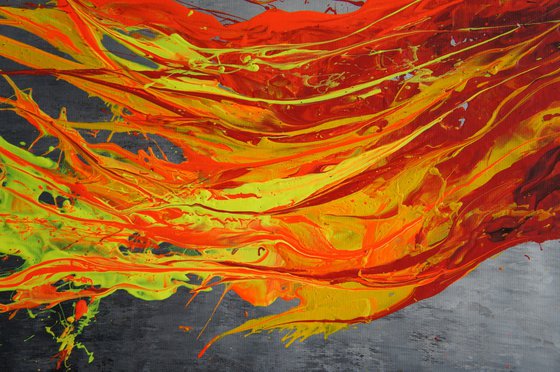 Sent To Ignite (Spirits Of Skies 098164) - 140 x 70 cm - XXL (56 x 28 inches)