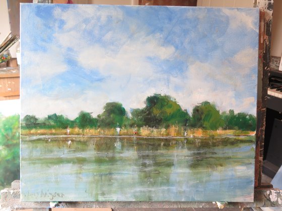 The River Ouse, July 4