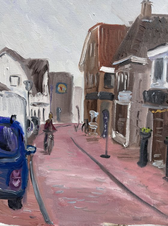 Cycling Through Beilen Center