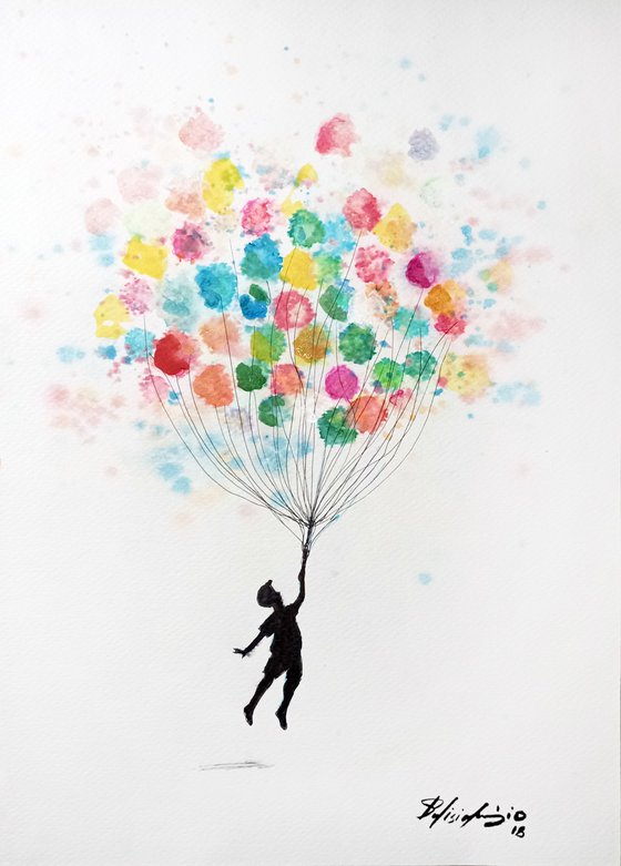 How many balloons does it take to make a dream fly?