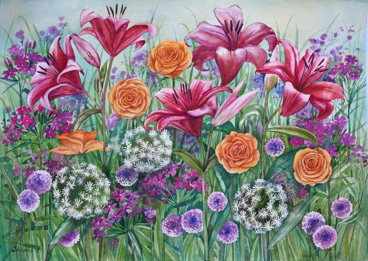 Garden sweet garden by Elena Shichko