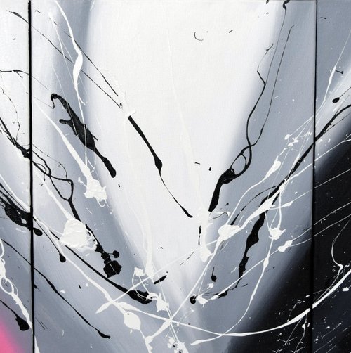 Cool Pink 48 x 20" by Stuart Wright
