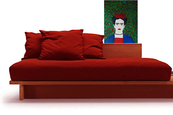 Portrait of Frida Kahlo