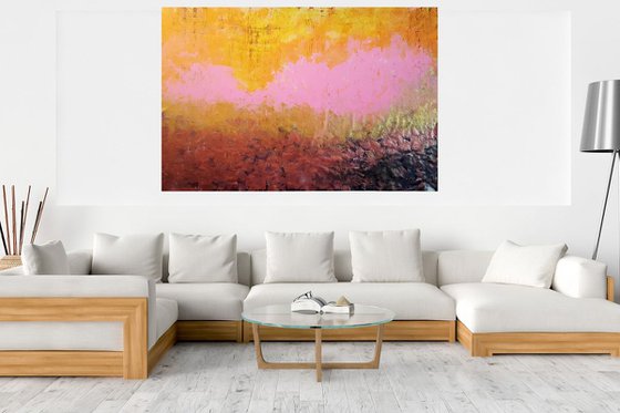 What you sow you will harwest - XXL abstract painting