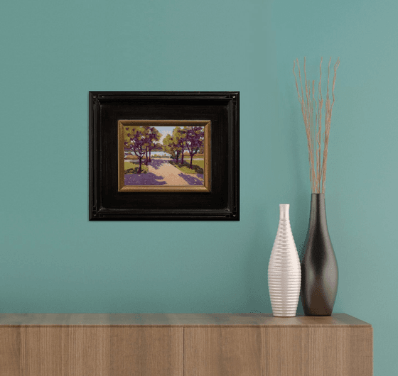 Cliff Cave Park in Sunlight