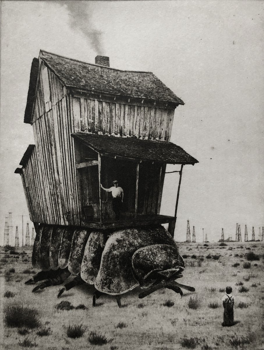Surrealistic Cityscapes Etchings & Engravings By Jaco Putker, 10 X 13, Exterior No.54: Moving House Iii, Original Artwork