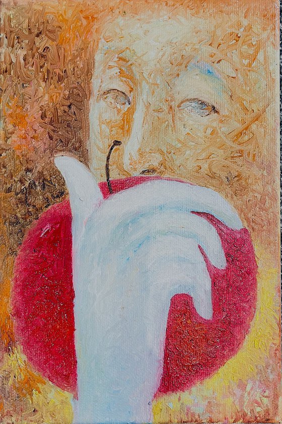 An apple