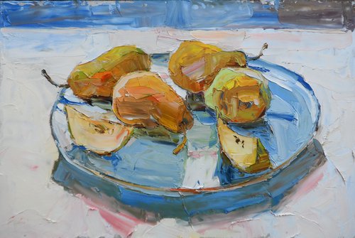 " autumn pears " by Yehor Dulin